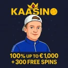 €1000 + 300 Free Spins – Kaasino