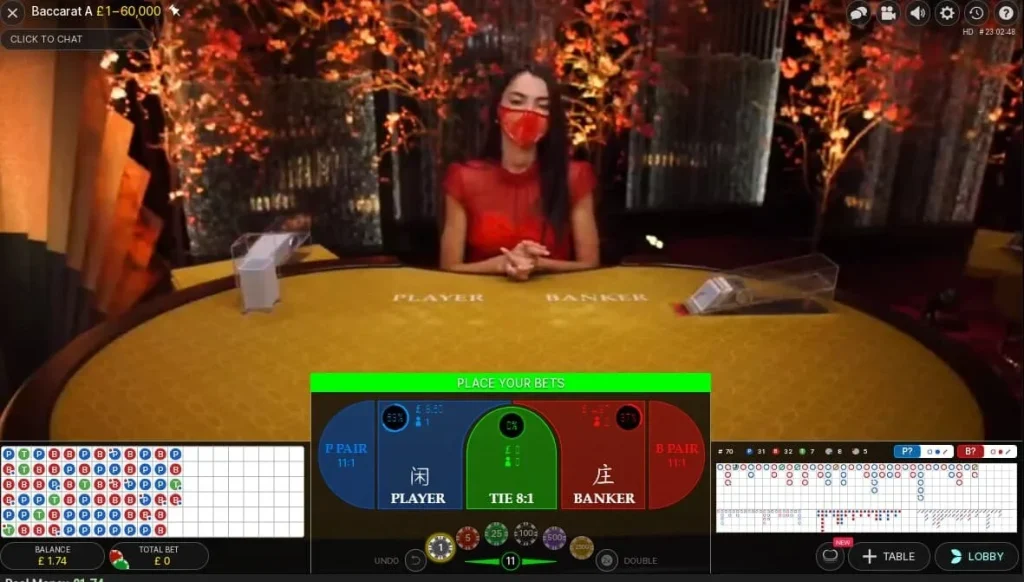 Mellstroy streamt Super Speed Baccarat mit schnellen Wettentscheidungen
